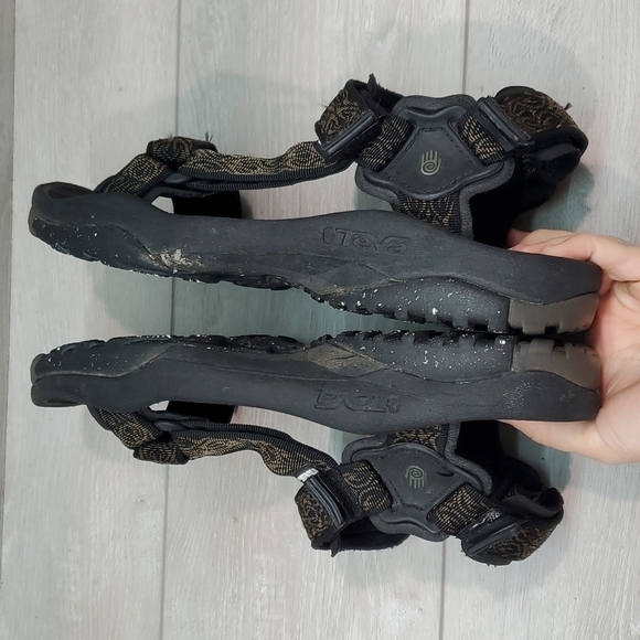 Teva Mens Outdoor 6673 Terra Fi 5 Hiking Hook&loop Sandals shoes sz 13 - Picture 7 of 11